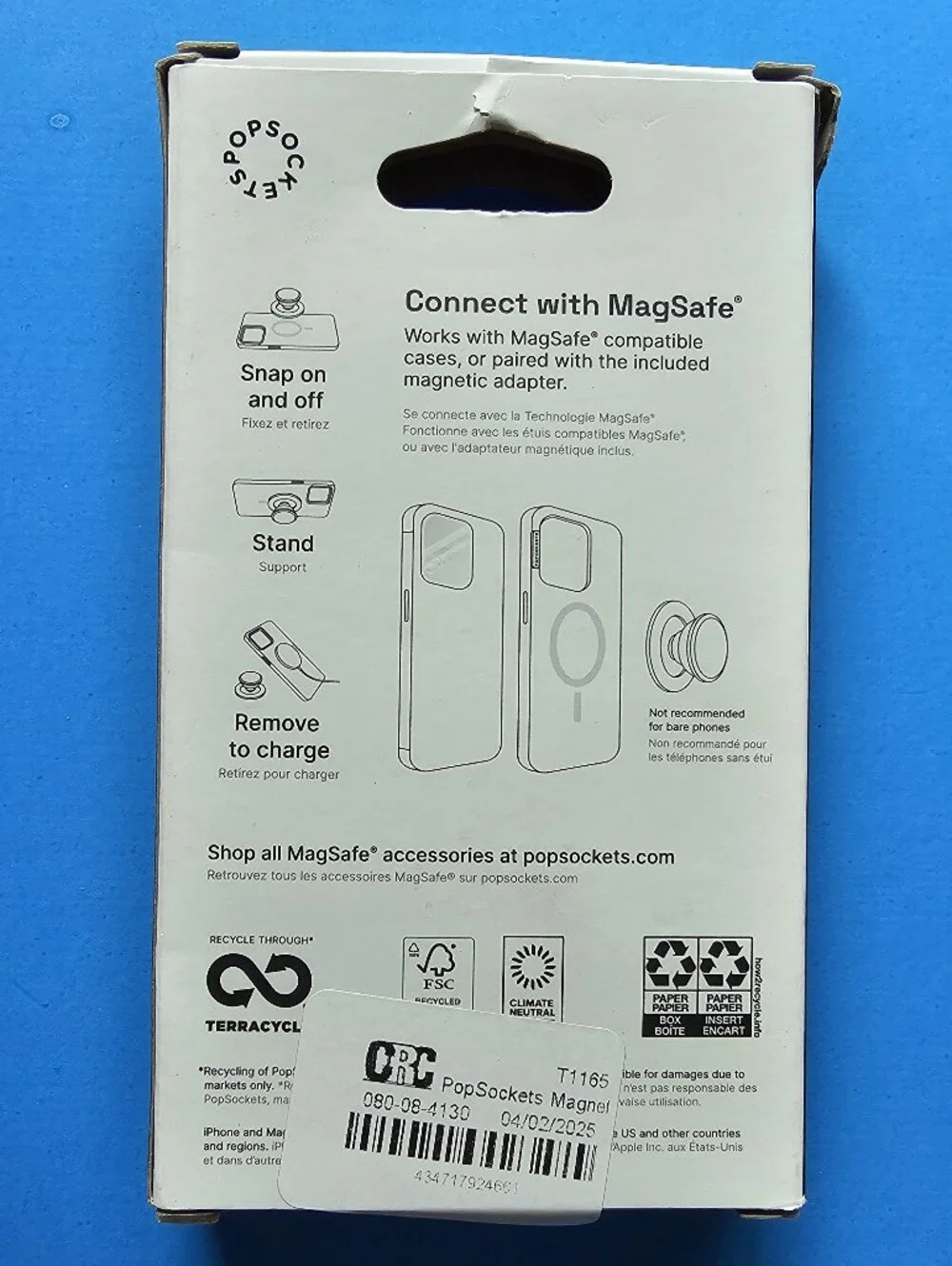 Popsocket - Horchata (Gloss) MAGSAFE Round PopGrip